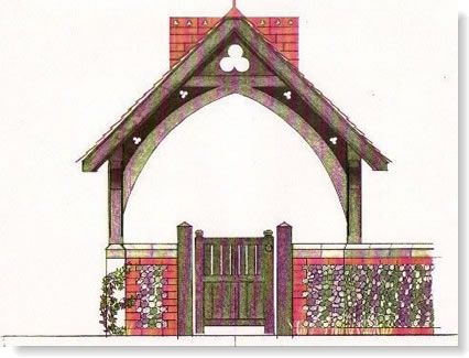 Lych Gate St. John the Baptist Church, Cookham Dean